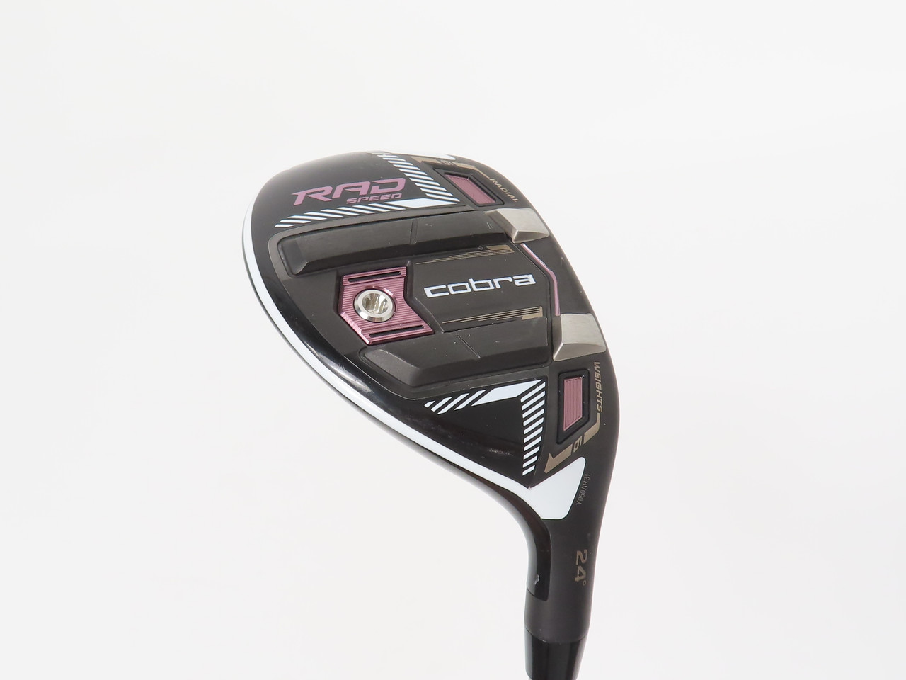 Ladies Cobra RAD Speed 24* 5 Hybrid - Recoil ESX 450 F1 Ladies